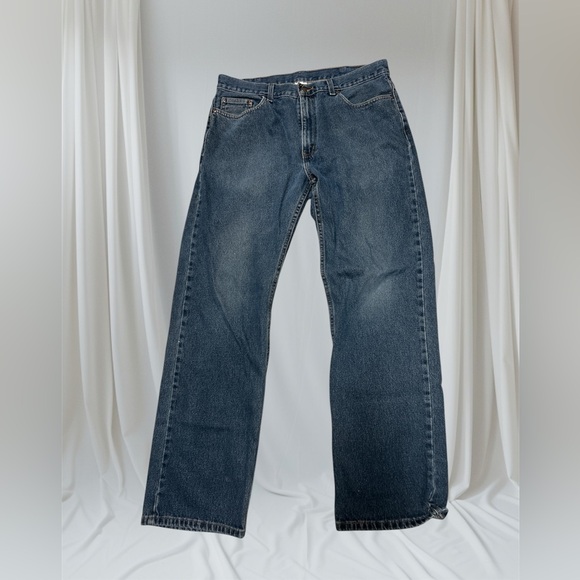 Faded Glory Relaxed Fit 36w X 34L #117371 PreLoved Faded Blue - Picture 7 of 8